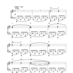 Jan Hammer Crockett's Theme Musik Noten - Piano Solo - 17958-0