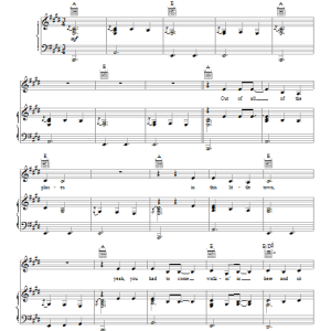 Jana Kramer Why Ya Wanna Musik Noten - Piano, Vocal & Guitar Chords - 93857-0