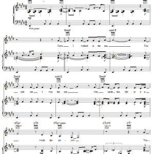 Jane Monheit Once I Walked In The Sun Musik Noten - Piano, Vocal & Guitar Chords - 27511-0