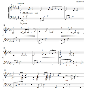 Jane Trotter Sorrow Musik Noten - Educational Piano - 55703-0
