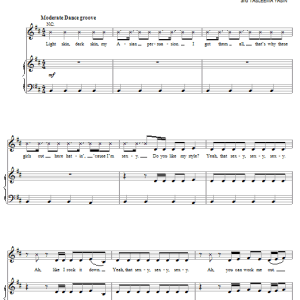 Janet Jackson Feedback Musik Noten - Piano, Vocal & Guitar Chords - 64073-0