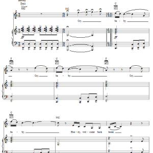 Janis Joplin Cry Baby Musik Noten - Piano, Vocal & Guitar Chords - 62761-0