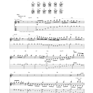 Janis Joplin Summertime Musik Noten - Guitar Tab - 177950-0