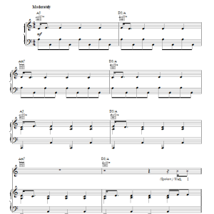 Jason Aldean The Only Way I Know Musik Noten - Piano, Vocal & Guitar Chords - 95502-0