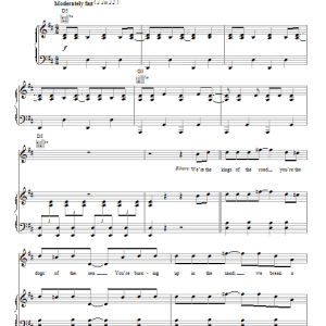 Jason Evigan Coolest Cats In Town Musik Noten - Piano, Vocal & Guitar Chords - 99428-0