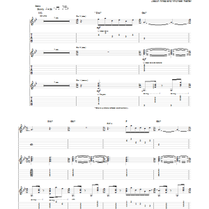 Jason Mraz 5/6 Musik Noten - Guitar Tab - 91528-0