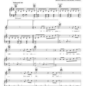 Jason Mraz Everywhere Musik Noten - Piano, Vocal & Guitar Chords - 155116-0