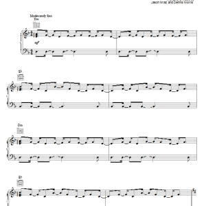 Jason Mraz O, Lover Musik Noten - Piano, Vocal & Guitar Chords - 54348-0