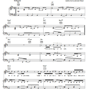Jason Mraz Song For A Friend Musik Noten - Piano, Vocal & Guitar Chords - 54359-0