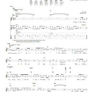 Jason Mraz The World As I See It Musik Noten - Guitar Tab - 91525-0