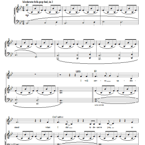 Jason Robert Brown All The Wasted Time (from Parade) Musik Noten - Piano & Vocal - 72789-0