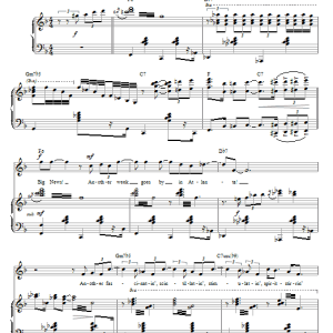 Jason Robert Brown Big News! (from Parade) Musik Noten - Piano & Vocal - 72797-0