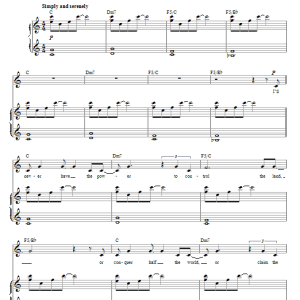 Jason Robert Brown Christmas Lullaby (from Songs for a New World) Musik Noten - Piano & Vocal - 71457-0