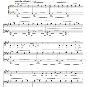 Jason Robert Brown Do It Alone (from Parade) Musik Noten - Piano & Vocal - 72792-0