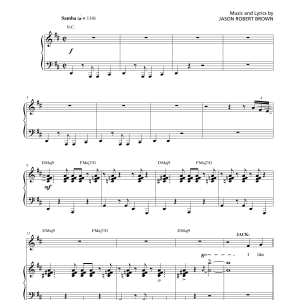 Jason Robert Brown I Love Betsy (from Honeymoon in Vegas) Musik Noten - Piano & Vocal - 159447-0