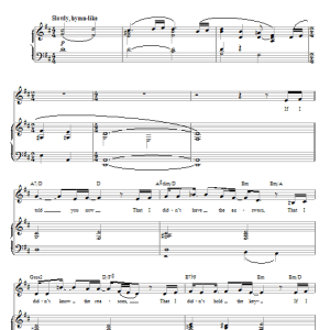 Jason Robert Brown If I Told You Now Musik Noten - Piano & Vocal - 72512-0