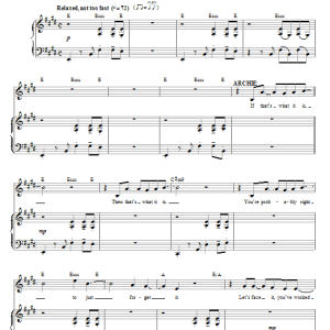 Jason Robert Brown If That's What It Is (from 13: The Musical) Musik Noten - Piano & Vocal - 70783-0