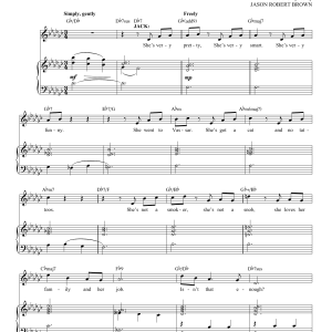 Jason Robert Brown Isn't That Enough? (from Honeymoon in Vegas) Musik Noten - Piano & Vocal - 161313-0