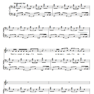 Jason Robert Brown She Cries (from Songs for a New World) Musik Noten - Piano & Vocal - 71459-0