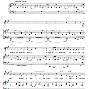 Jason Robert Brown Shiksa Goddess (from The Last 5 Years) Musik Noten - Piano & Vocal - 72265-0