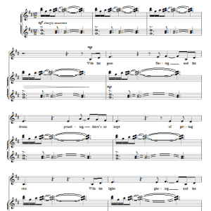 Jason Robert Brown The Flagmaker, 1775 (from Songs for a New World) Musik Noten - Piano & Vocal - 71455-0