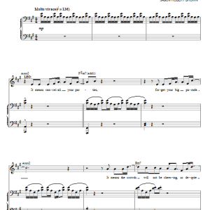 Jason Robert Brown This Is Not Over Yet (from Parade) Musik Noten - Piano & Vocal - 72790-0