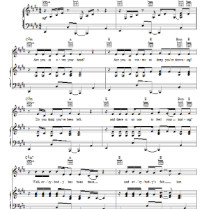 Jason Roy Listen To The Sound Musik Noten - Piano, Vocal & Guitar Chords - 87596-0