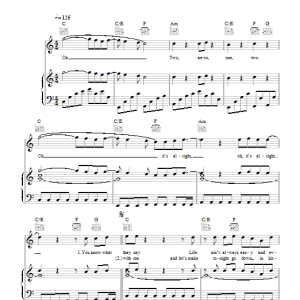 Jay Sean featuring Nicki Minaj 2012 (It Ain't The End) Musik Noten - Piano, Vocal & Guitar Chords - 105487-0