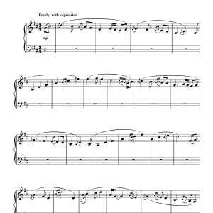 Jay Ungar The Ashokan Farewell (from the TV series "The Civil War") Musik Noten - Piano Solo - 48996-0