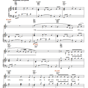 Jazmine Sullivan After The Hurricane Musik Noten - Piano, Vocal & Guitar Chords - 71601-0