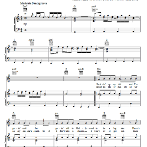 Jazmine Sullivan Dream Big Musik Noten - Piano, Vocal & Guitar Chords - 71604-0