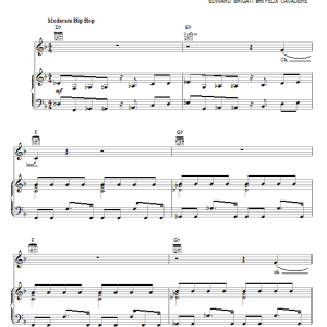 Jazmine Sullivan My Foolish Heart Musik Noten - Piano, Vocal & Guitar Chords - 71610-0
