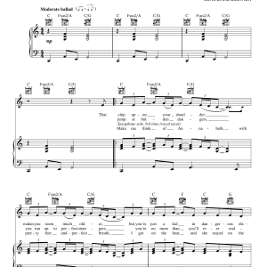 J.D. Souther In My Arms Tonight Musik Noten - Piano, Vocal & Guitar Chords - 169945-0