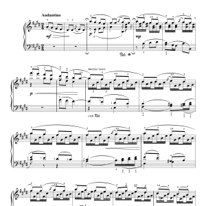 Jean Sibelius 13 Morceaux, Op.76 - V. Consolation Musik Noten - Piano Solo - 121679-0