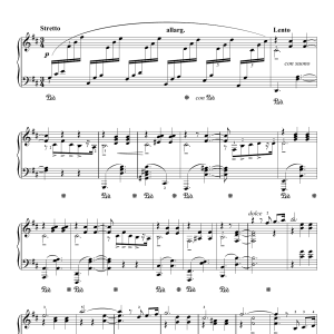 Jean Sibelius 5 Morceaux, Op.75 - V. Le Sapin Musik Noten - Piano Solo - 121689-0