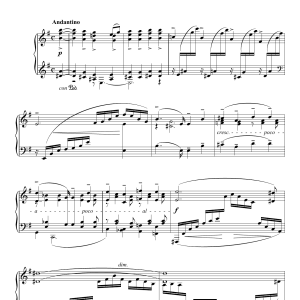 Jean Sibelius 5 Morceaux Romantiques, Op.101 - II. Chant Du Soir Musik Noten - Piano Solo - 121663-0