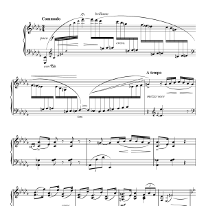 Jean Sibelius 5 Morceaux Romantiques, Op.101 - IV. Humoresque Musik Noten - Piano Solo - 121665-0