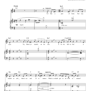 Jeanine Tesori All To Pieces Musik Noten - Piano & Vocal - 158402-0