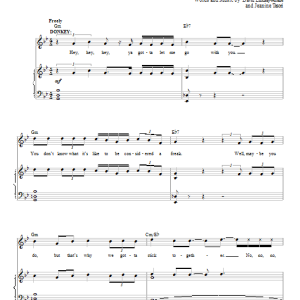 Jeanine Tesori Don't Let Me Go Musik Noten - Piano & Vocal - 156418-0