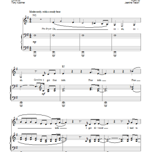 Jeanine Tesori I Got Four Kids Musik Noten - Piano, Vocal & Guitar Chords - 93356-0