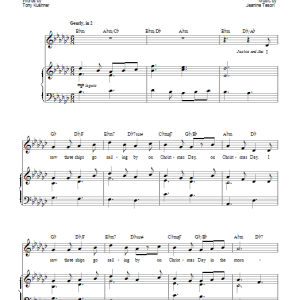 Jeanine Tesori I Saw Three Ships Musik Noten - Piano, Vocal & Guitar Chords - 93360-0