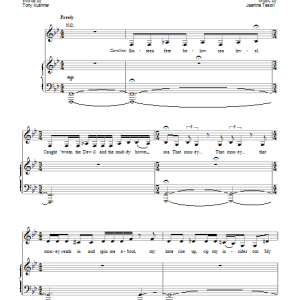 Jeanine Tesori Lot's Wife Musik Noten - Piano, Vocal & Guitar Chords - 93361-0