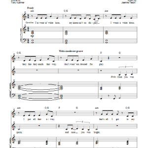 Jeanine Tesori Moon Trio Musik Noten - Piano, Vocal & Guitar Chords - 93365-0