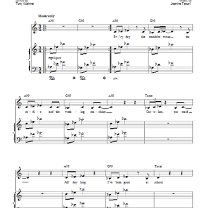 Jeanine Tesori Noah Down The Stairs Musik Noten - Piano, Vocal & Guitar Chords - 93359-0