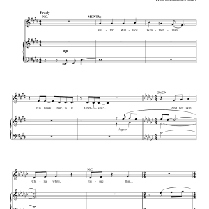 Jeanine Tesori You're Different Musik Noten - Piano & Vocal - 158388-0