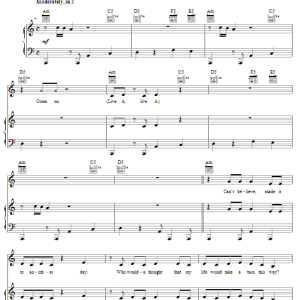 Jeannie Ortega Live It Up Musik Noten - Piano, Vocal & Guitar Chords - 59136-0