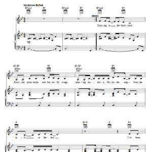 Jeff Bowen A Way Back To Then Musik Noten - Piano, Vocal & Guitar Chords - 71564-0