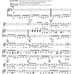 Jeff Bowen An Original Musical Musik Noten - Piano, Vocal & Guitar Chords - 71563-0