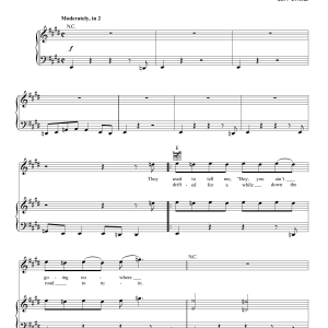 Jeff Lynne Long Black Road Musik Noten - Piano, Vocal & Guitar Chords - 171065-0
