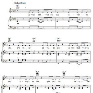 Jeffrey Atkins Always On Time Musik Noten - Piano, Vocal & Guitar Chords - 21495-0